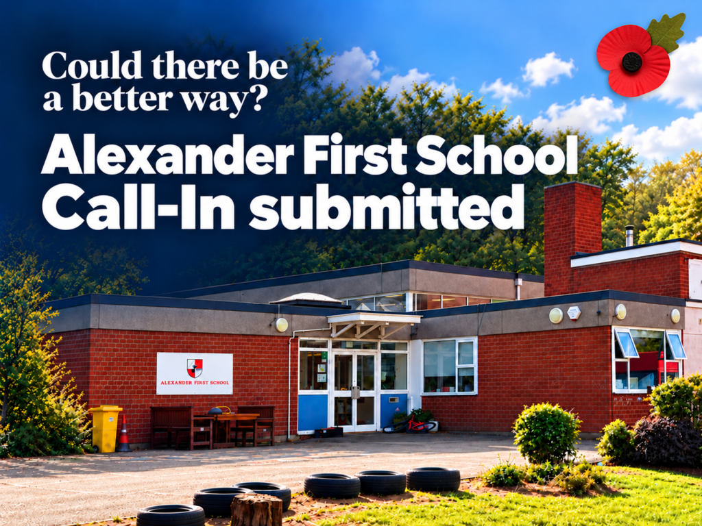 Could there be a better way? Councillors submit Alexander First School&nbsp;Call-In